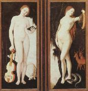 allegories of music and prudence, Hans Baldung Grien